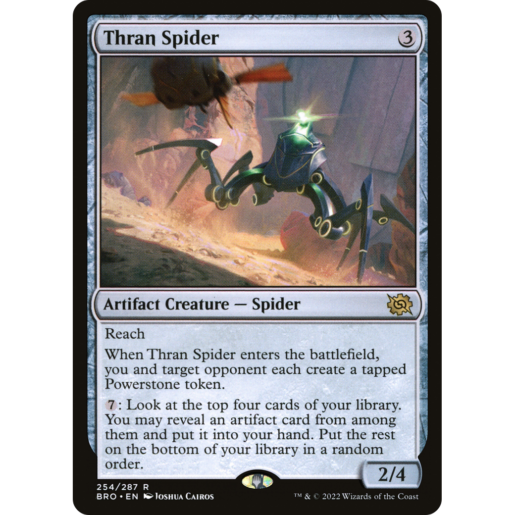 Thran Spider (BRO-254) - The Brothers' War