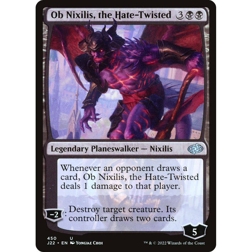 Ob Nixilis, the Hate-Twisted (J22-450) - Jumpstart 2022