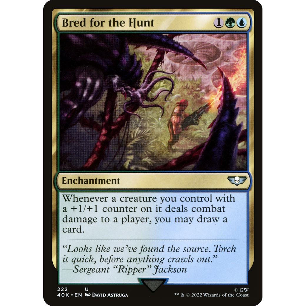 Bred for the Hunt (40K-222) - Warhammer 40,000 Commander