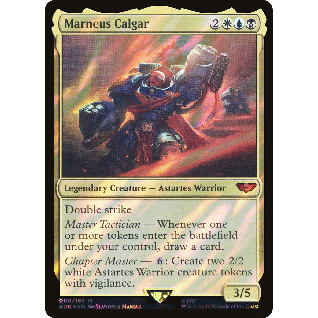 Marneus Calgar (40K-008) - Warhammer 40,000 Commander Foil