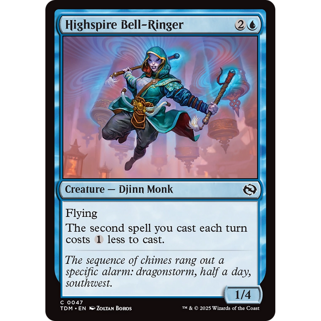 Highspire Bell-Ringer (TDM-047) - Tarkir: Dragonstorm