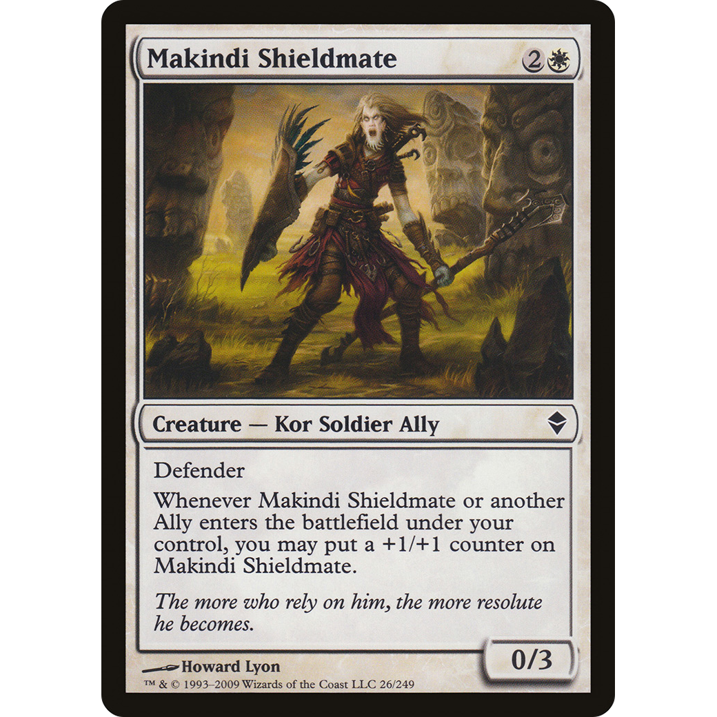 Makindi Shieldmate (ZEN-026) - Zendikar Foil