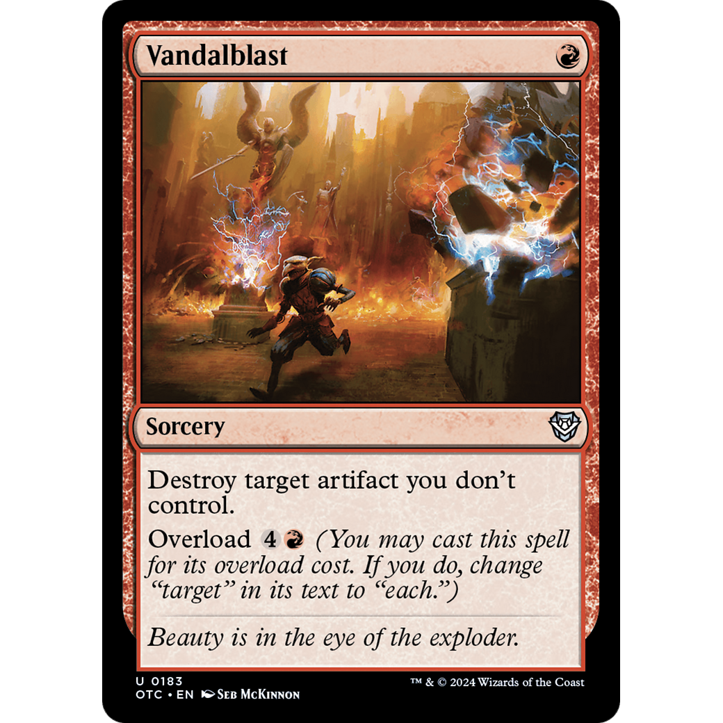 Vandalblast (OTC-183) - Outlaws of Thunder Junction Commander