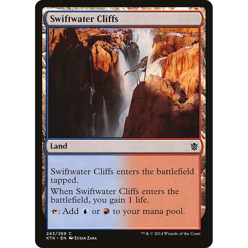 Swiftwater Cliffs (KTK-243) - Khans of Tarkir Foil