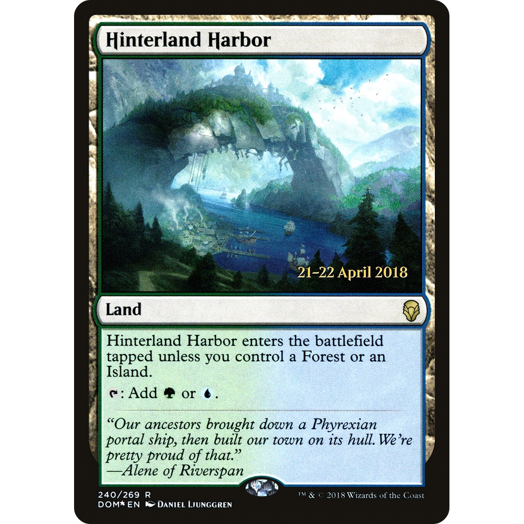Hinterland Harbor (PRE-240) - Dominaria Promos Foil