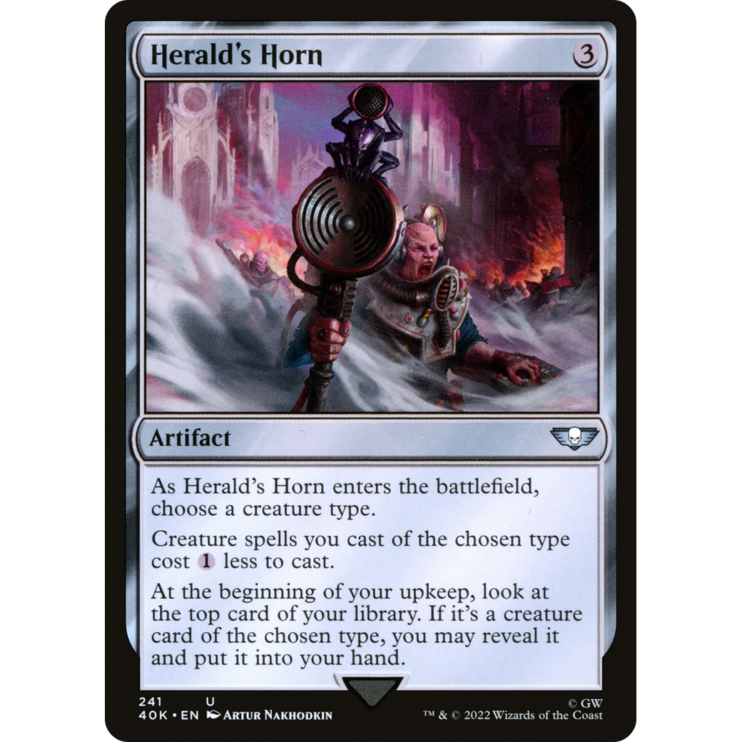 Herald's Horn (40K-241) - Warhammer 40,000 Commander