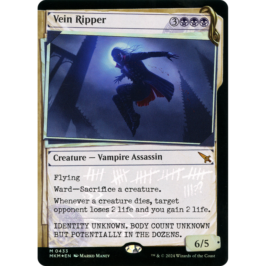 Vein Ripper (MKM-433) - Murders at Karlov Manor: (Showcase) Foil