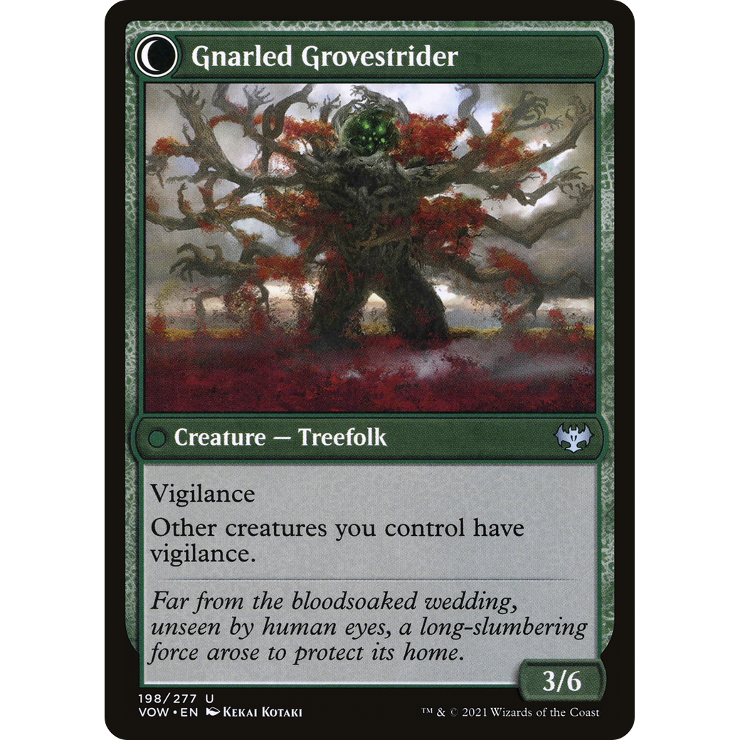 Dormant Grove (VOW-198) - Innistrad: Crimson Vow: (Double Faced Transform)