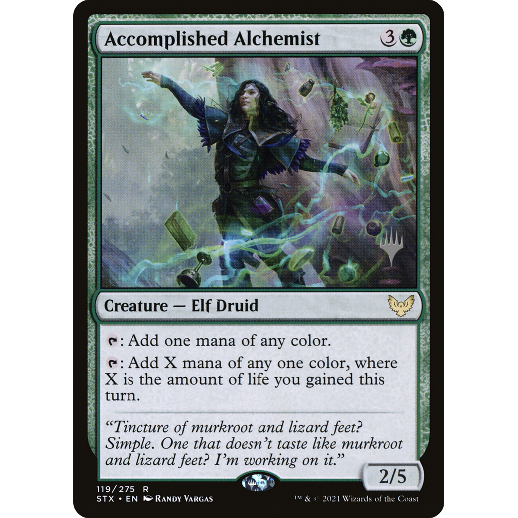 Accomplished Alchemist (PPSTX-119) - Strixhaven: School of Mages Promos Foil