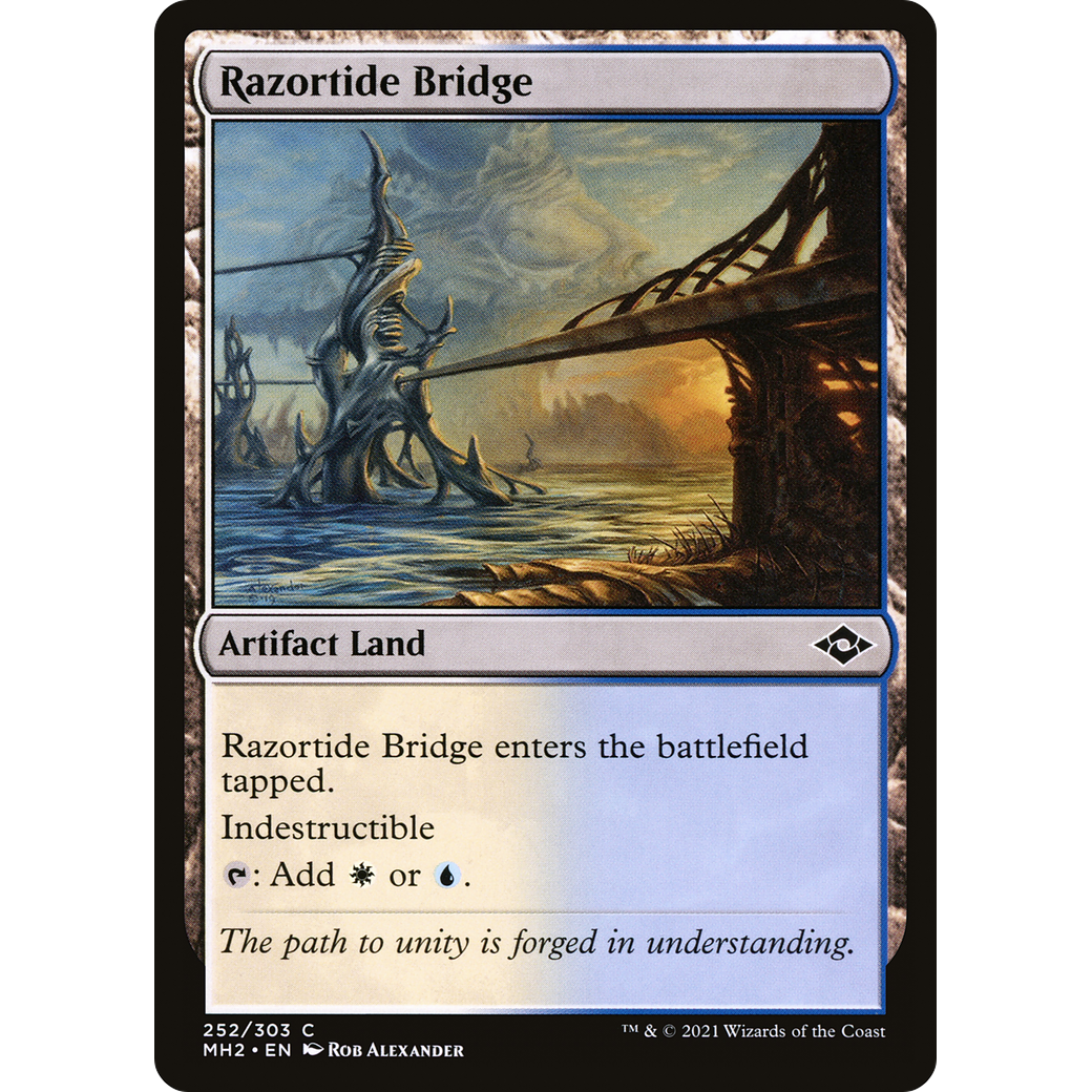 Razortide Bridge (MH2-252) - Modern Horizons 2 Foil