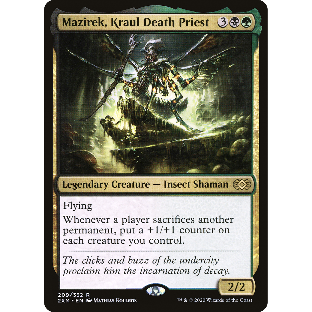 Mazirek, Kraul Death Priest (2XM-209) - Double Masters Foil
