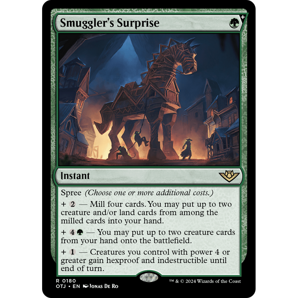 Smuggler's Surprise (OTJ-180) - Outlaws of Thunder Junction: (spree) Foil