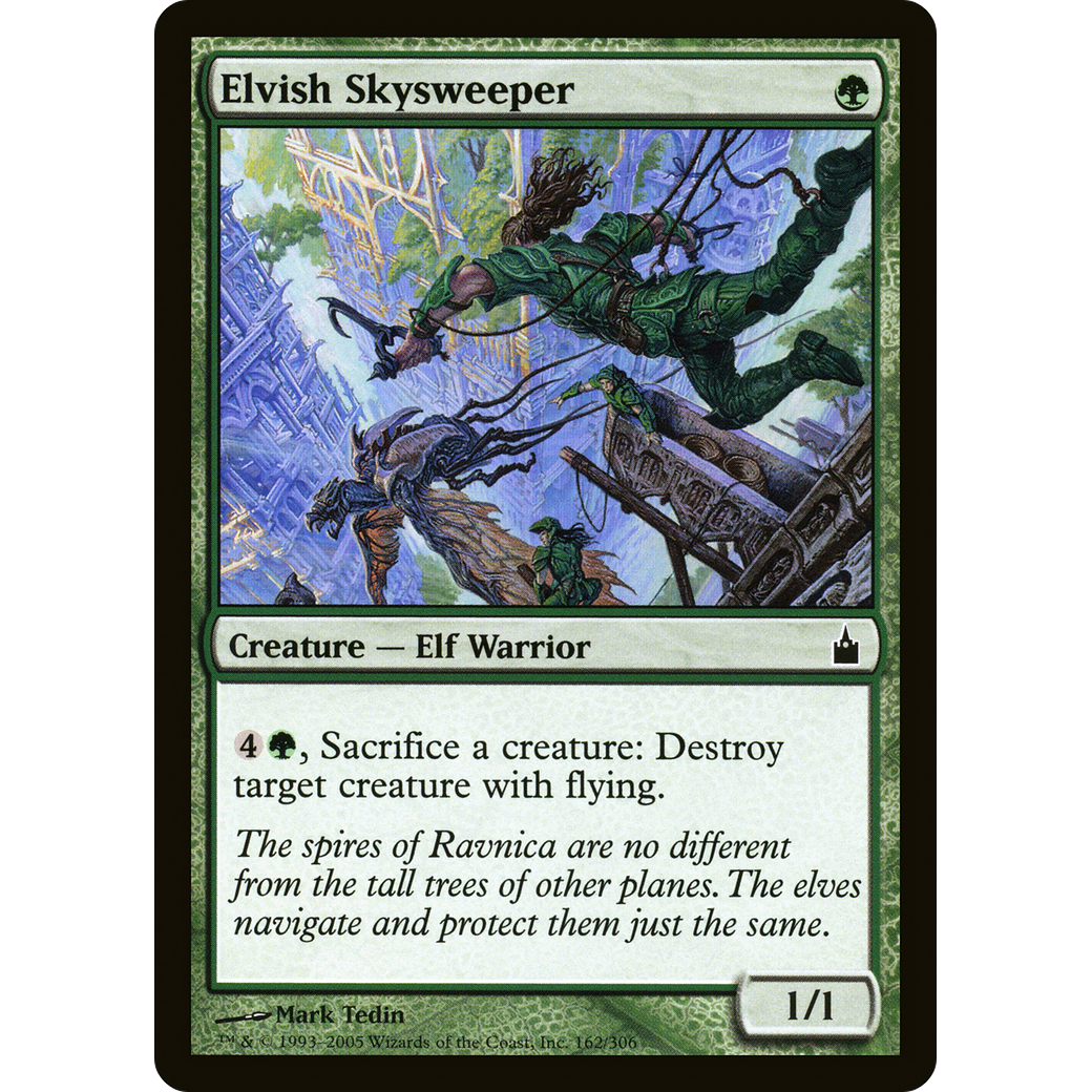 Elvish Skysweeper (RAV-162) - Ravnica: City of Guilds Foil