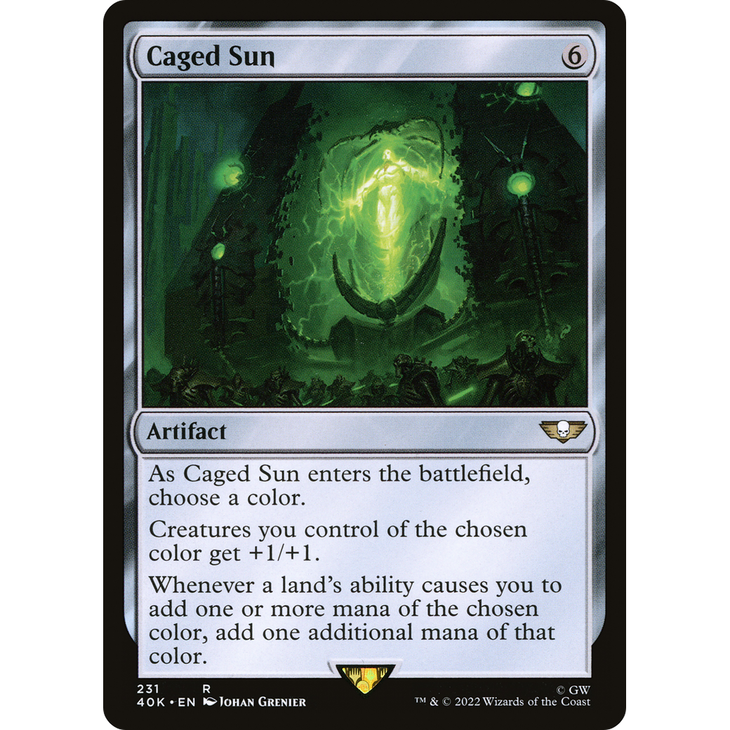 Caged Sun (40K-231) - Warhammer 40,000 Commander
