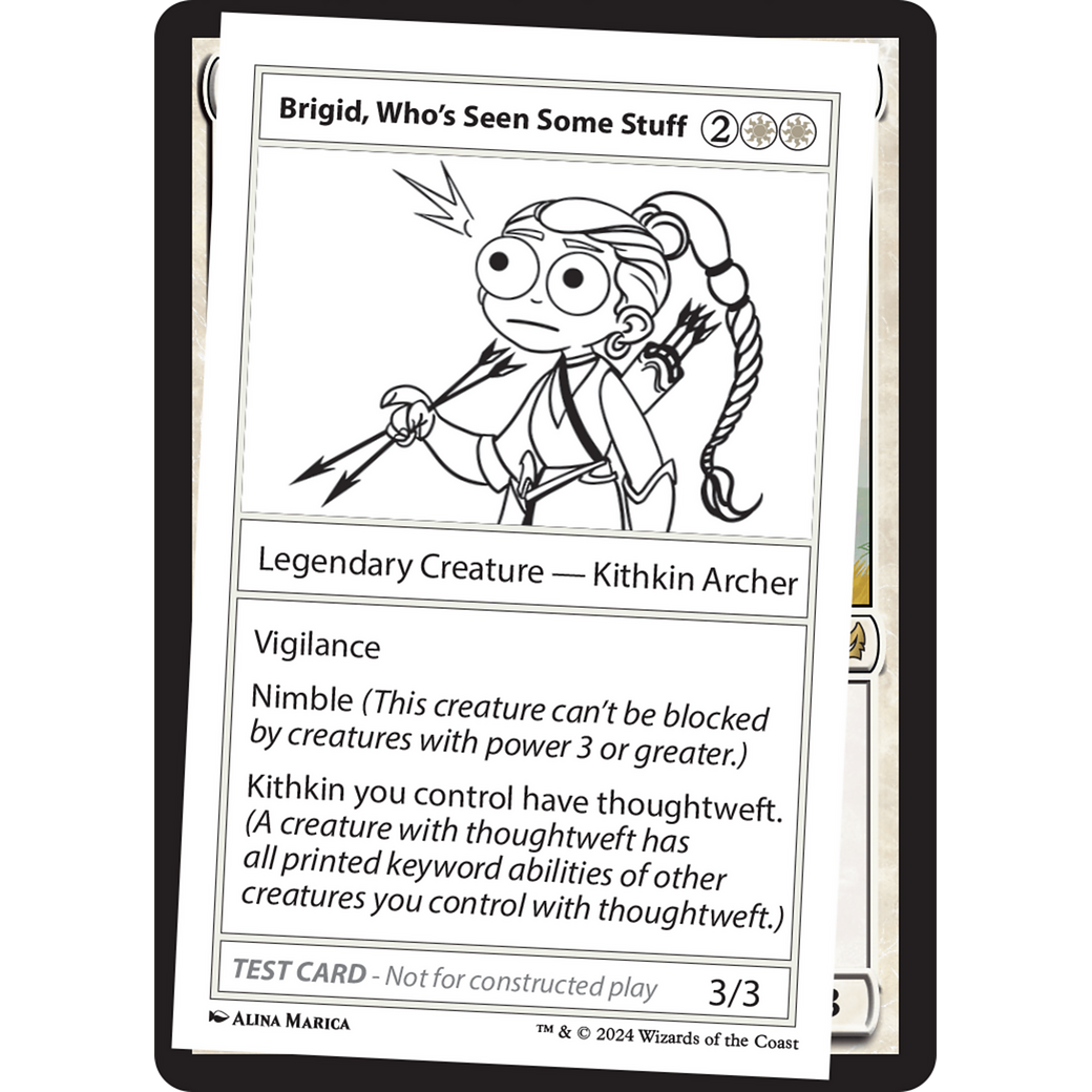 Brigid, Who's Seen Some Stuff (MB2PC-) - Mystery Booster 2