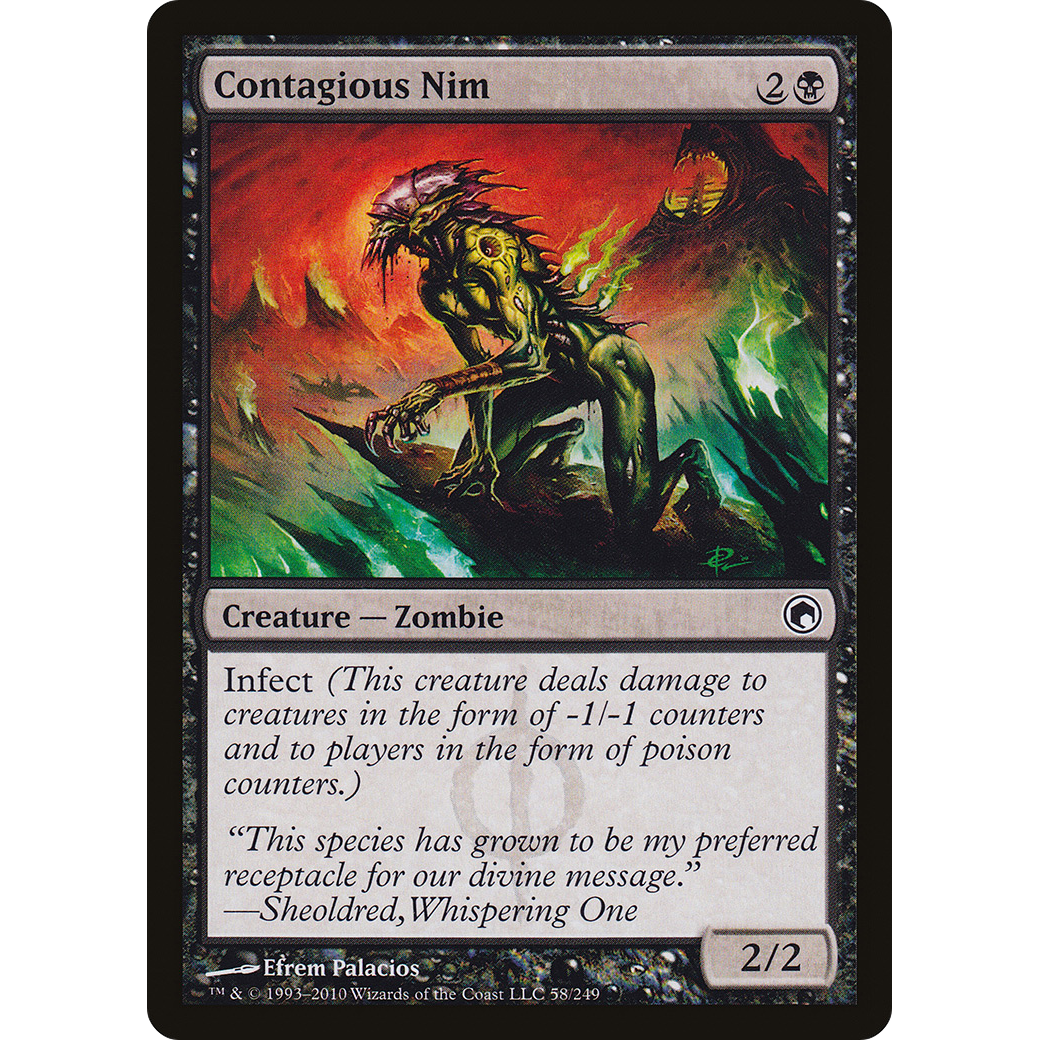 Contagious Nim (SOM-058) - Scars of Mirrodin Foil