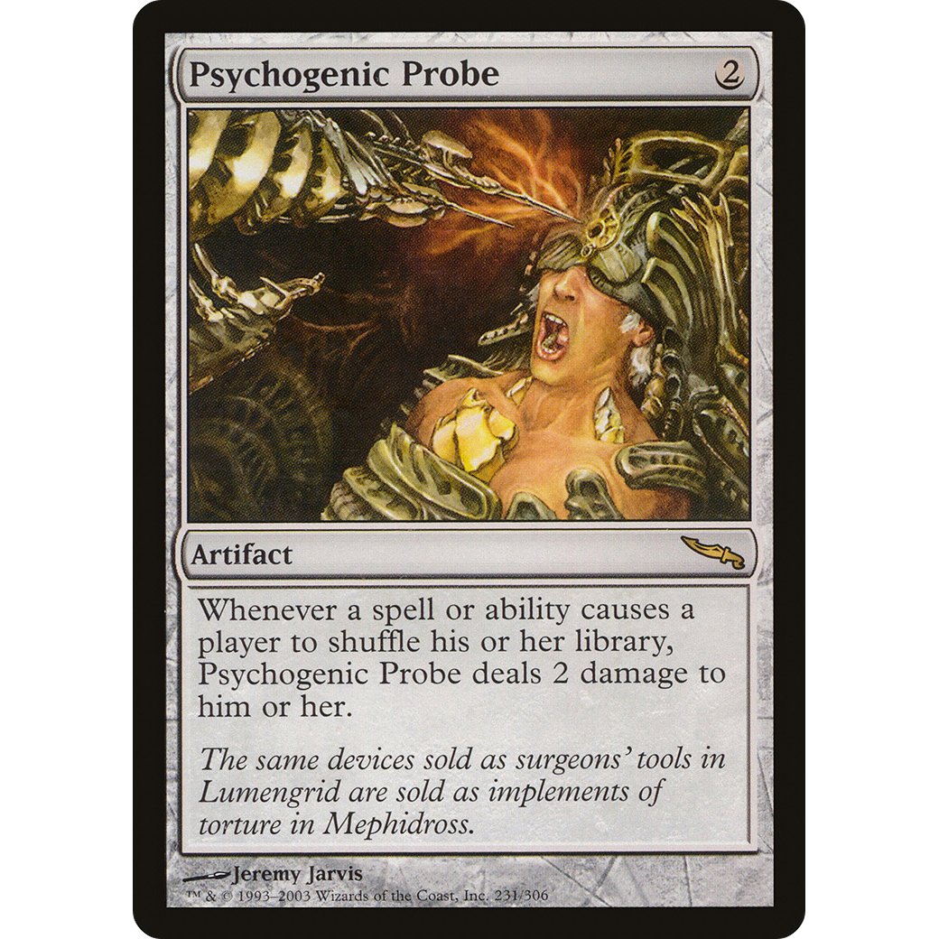 Psychogenic Probe (MRD-231) - Mirrodin Foil