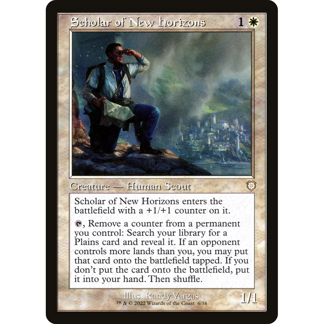 Scholar of New Horizons (Retro Frame) (BRC-006) - The Brothers' War Commander