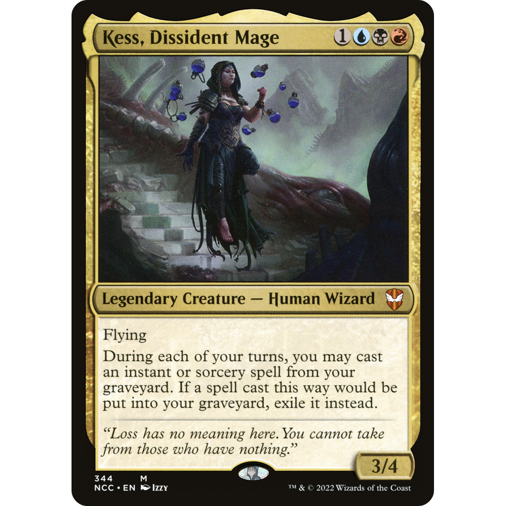 Kess, Dissident Mage (NCC-344) - New Capenna Commander
