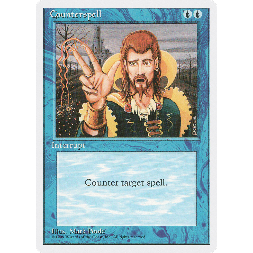 Counterspell (4ED-065) - Fourth Edition