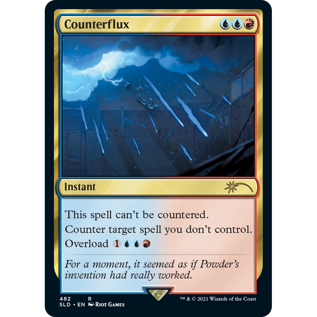 Counterflux (SLD-482) - Secret Lair Drop Foil