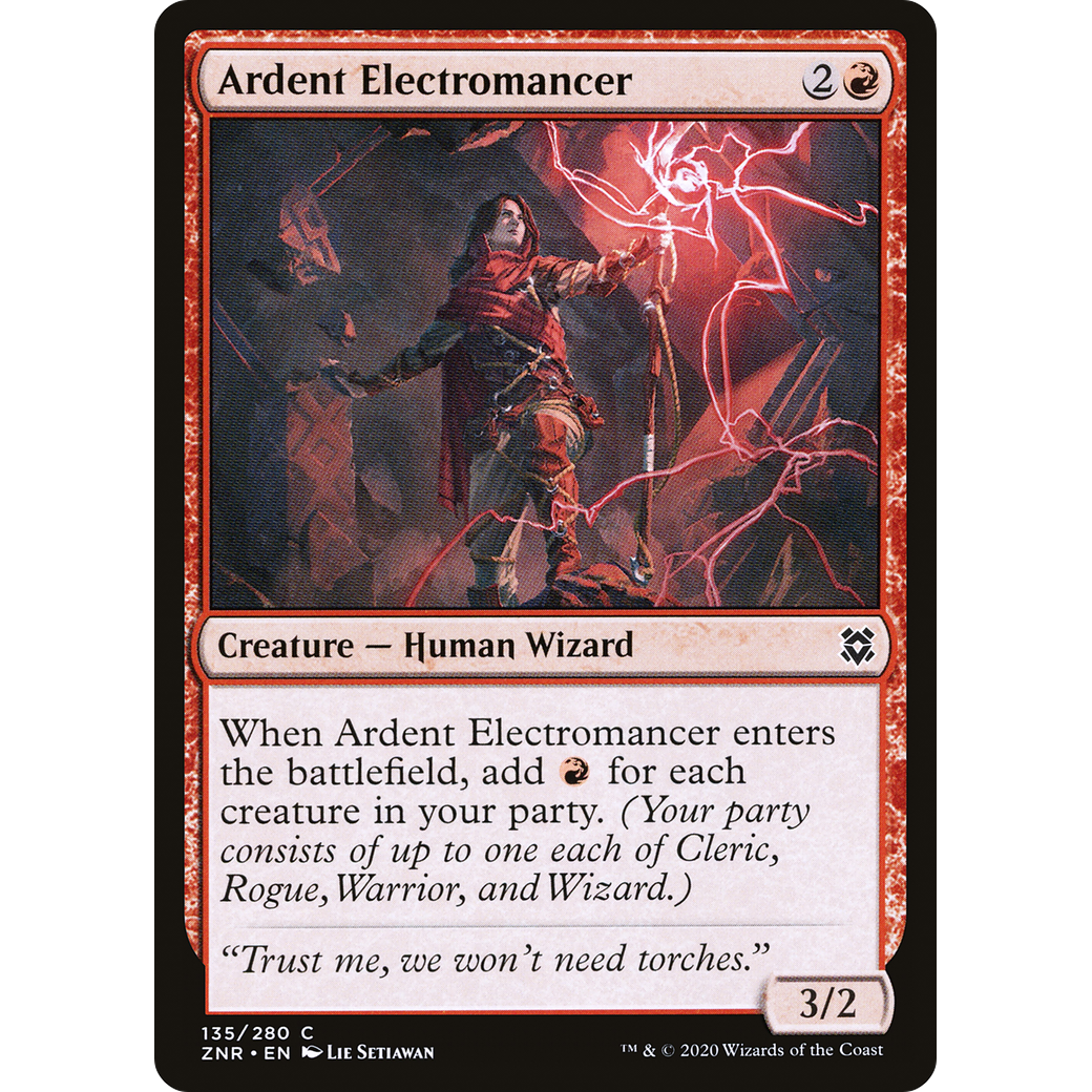 Ardent Electromancer (ZNR-135) - Zendikar Rising Foil
