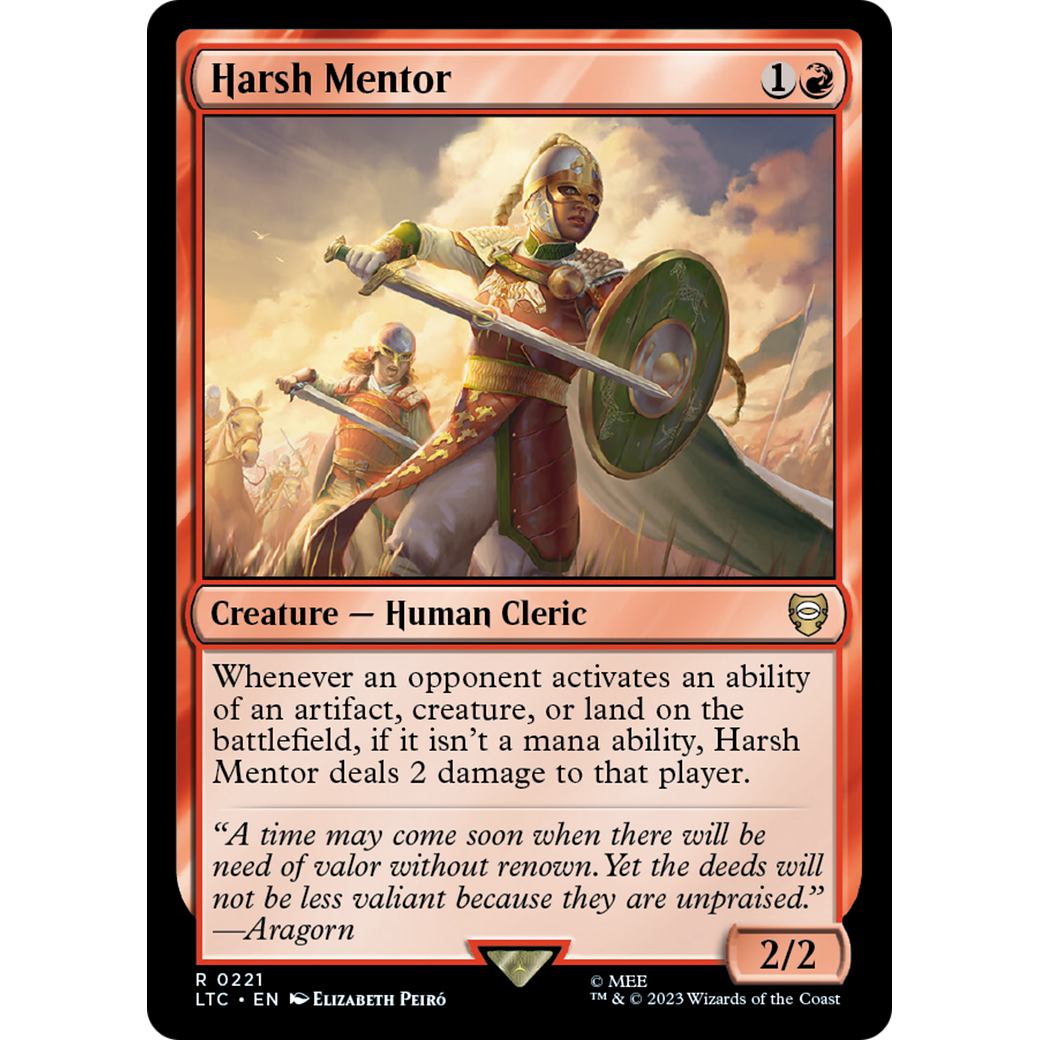 Harsh Mentor (LTC-221) - Tales of Middle-earth Commander