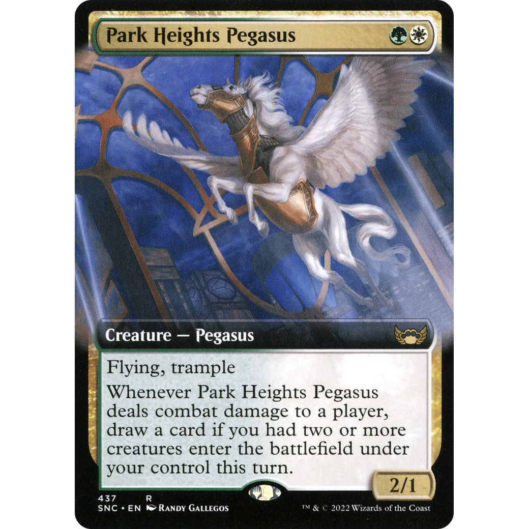 Park Heights Pegasus (Extended Art) (SNC-437) - Streets of New Capenna: (Extended Art) Foil