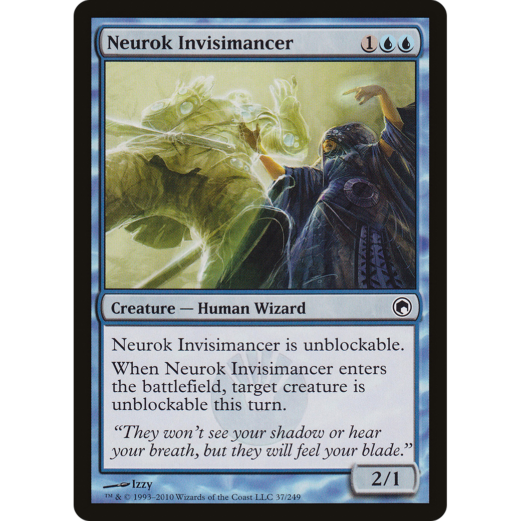 Neurok Invisimancer (SOM-037) - Scars of Mirrodin Foil