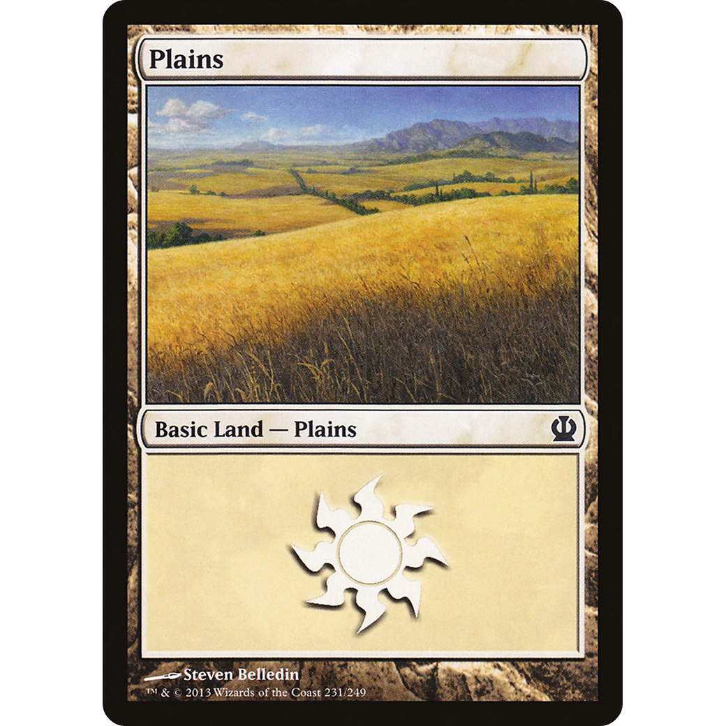 Plains (231) (THS-231) - Theros