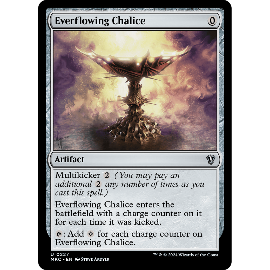 Everflowing Chalice (MKC-227) - Murders at Karlov Manor Commander