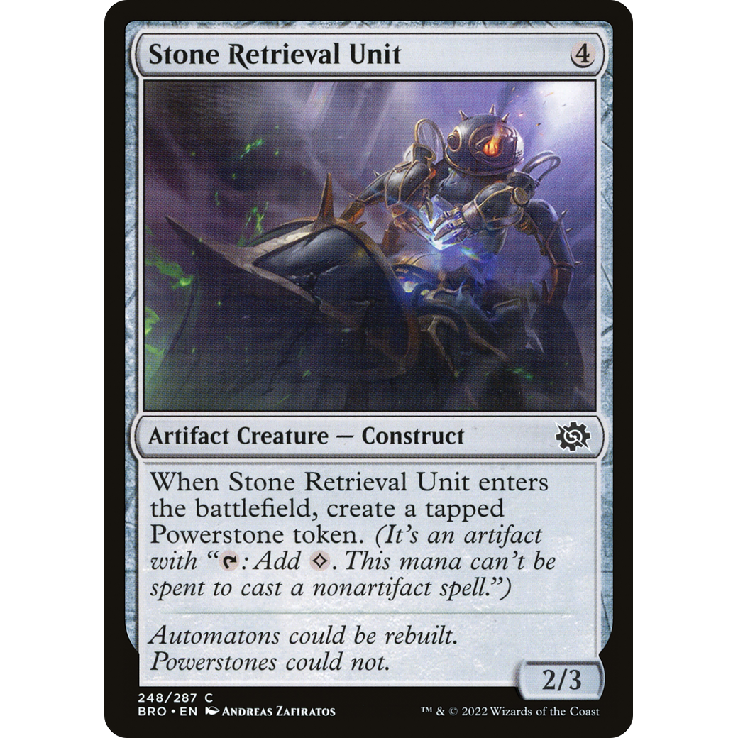 Stone Retrieval Unit (BRO-248) - The Brothers' War