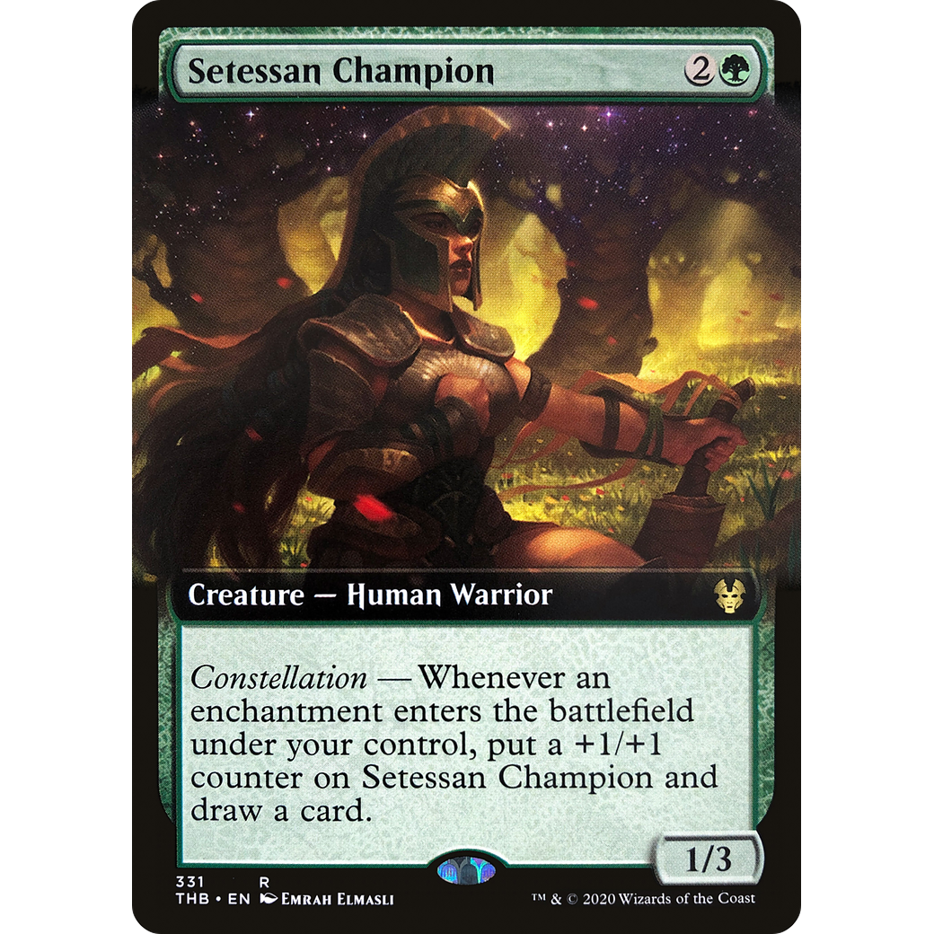 Setessan Champion (Extended Art) (THB-331) - Theros Beyond Death: (Extended Art) Foil