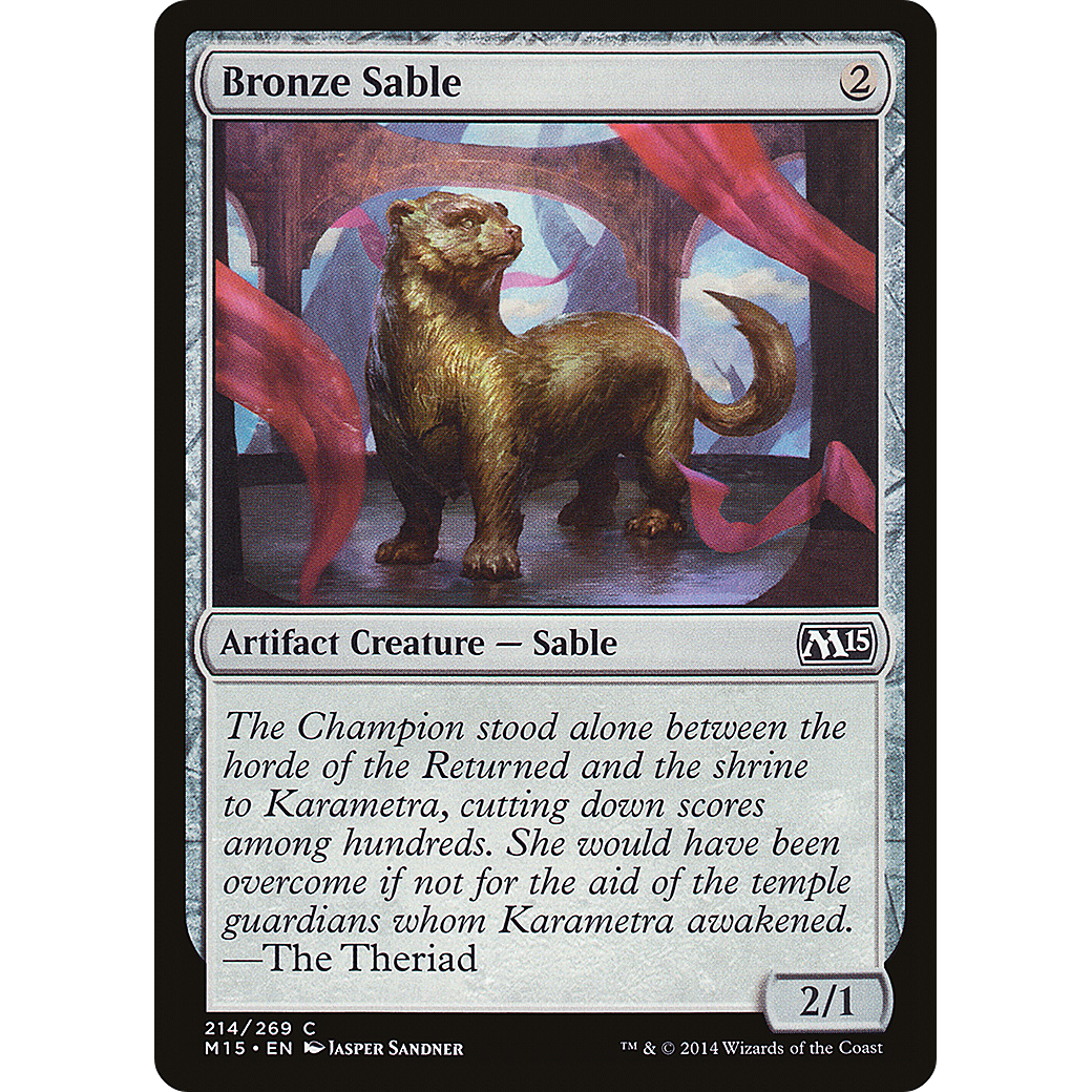 Bronze Sable (M15-214) - Magic 2015