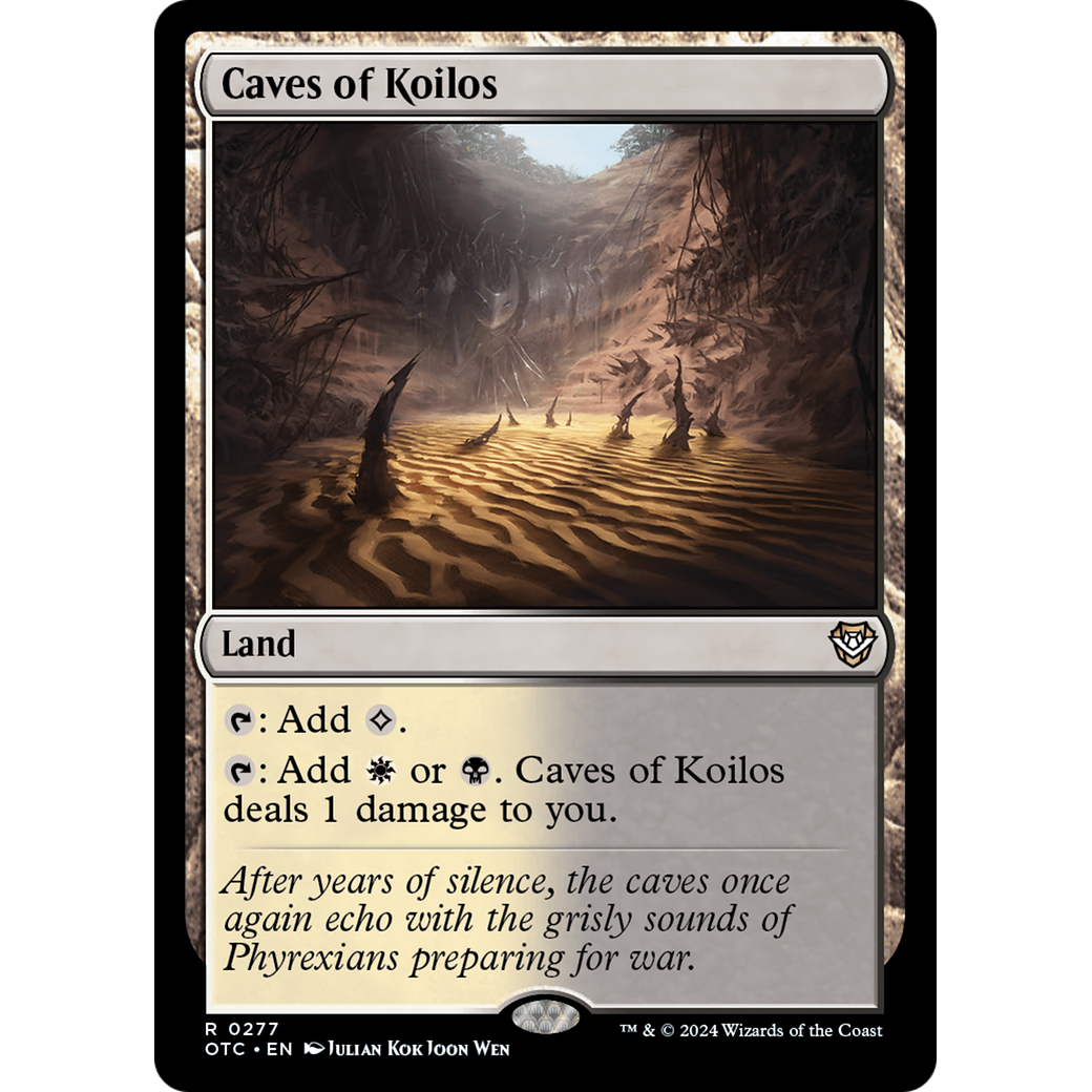 Caves of Koilos (OTC-277) - Outlaws of Thunder Junction Commander