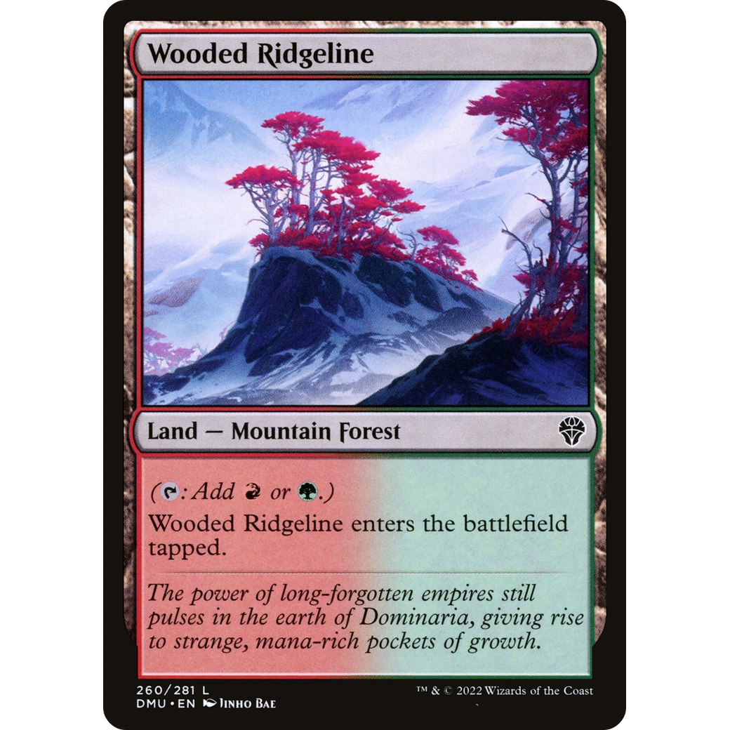 Wooded Ridgeline (DMU-260) - Dominaria United