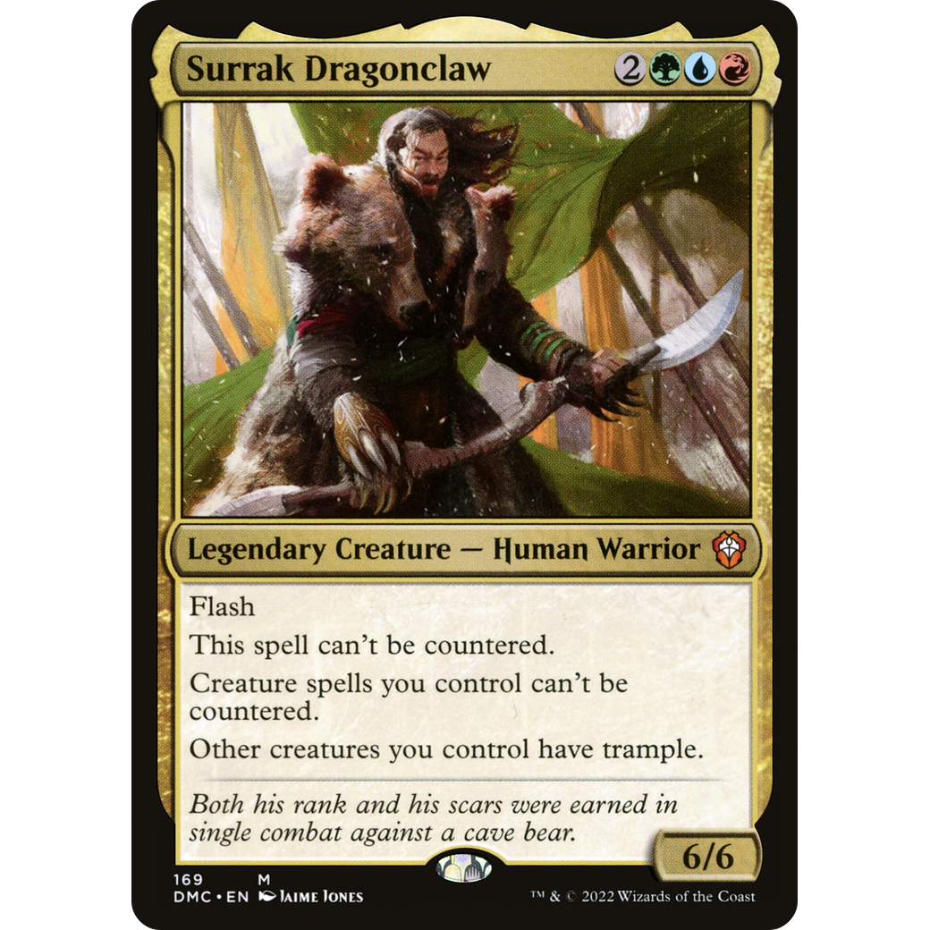 Surrak Dragonclaw (DMC-169) - Dominaria United Commander