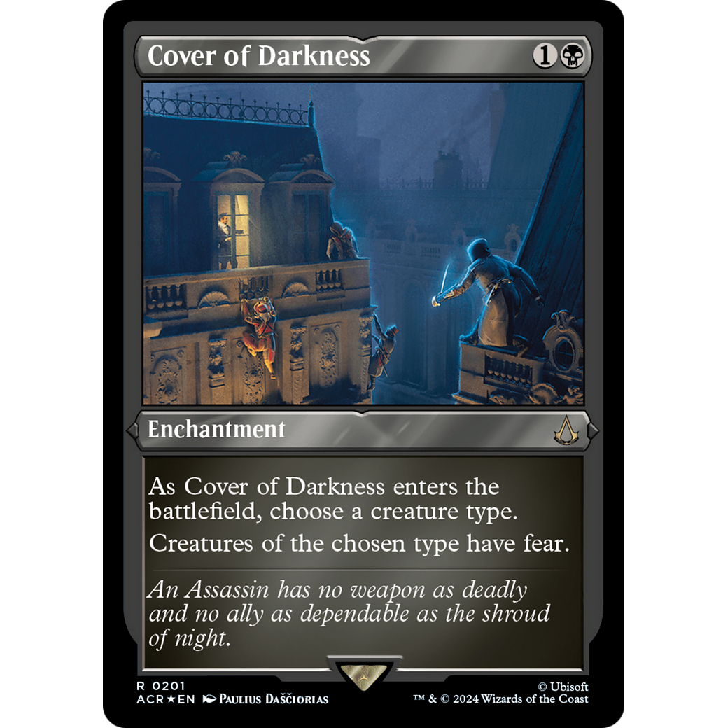 Cover of Darkness (ACR-201) - Assassin's Creed Etched Foil