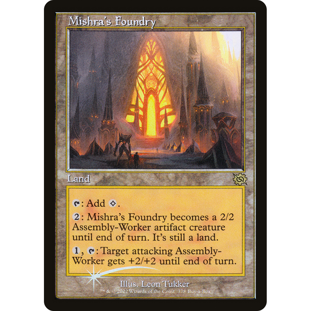 Mishra's Foundry (BABP-378) - The Brothers' War Foil