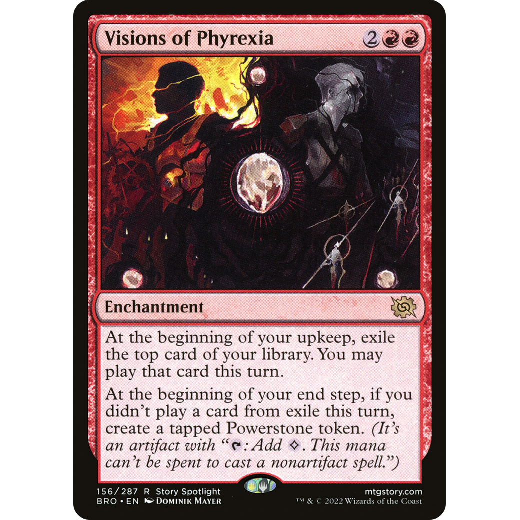 Visions of Phyrexia (BRO-156) - The Brothers' War Foil