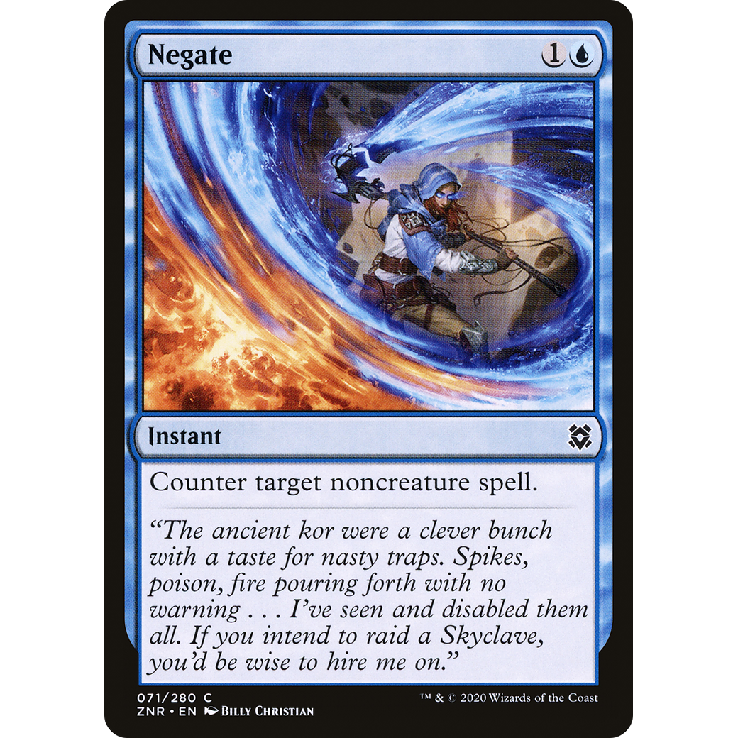 Negate (ZNR-071) - Zendikar Rising