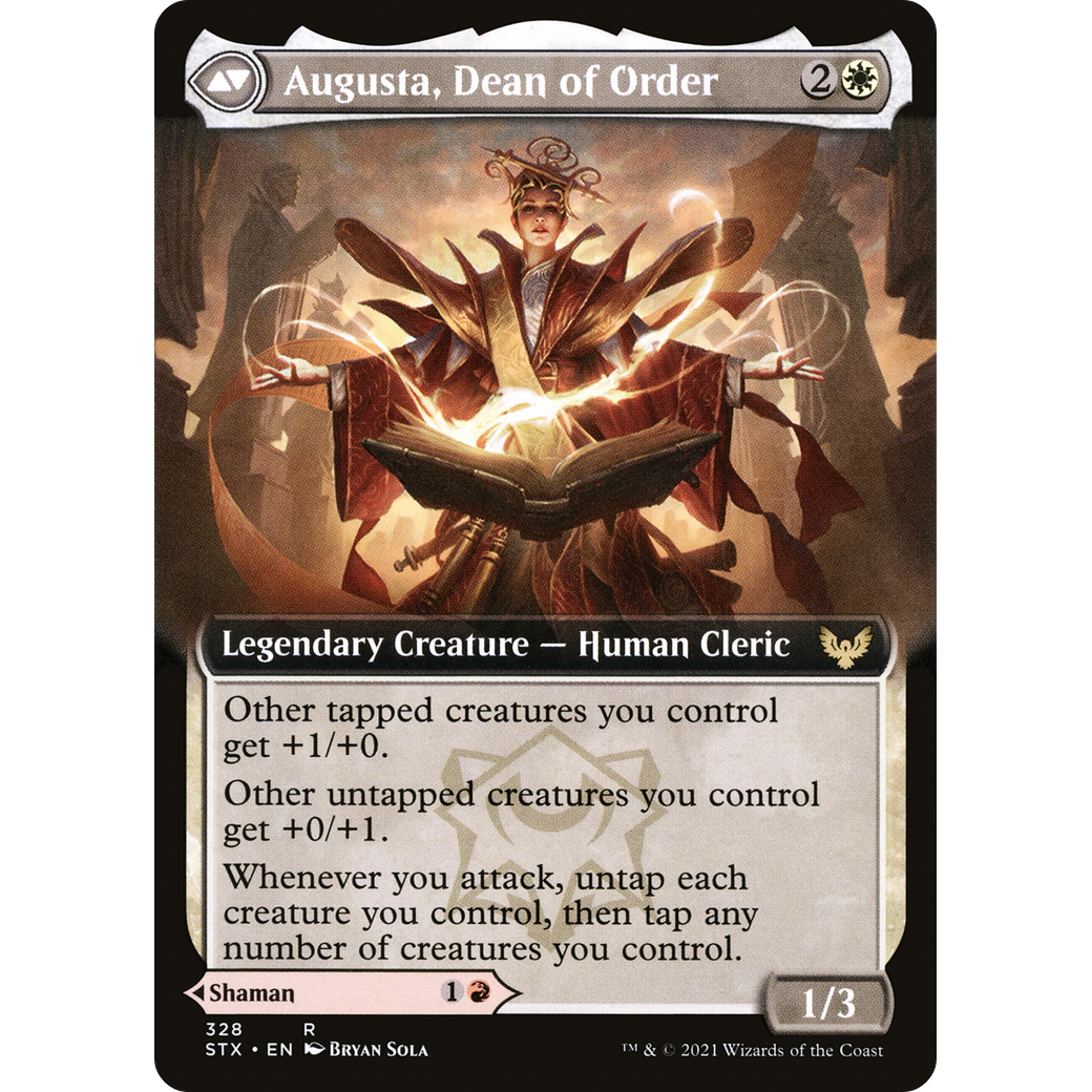 Plargg, Dean of Chaos (Extended Art) (STX-328) - Strixhaven: School of Mages: (Extended Art) Foil