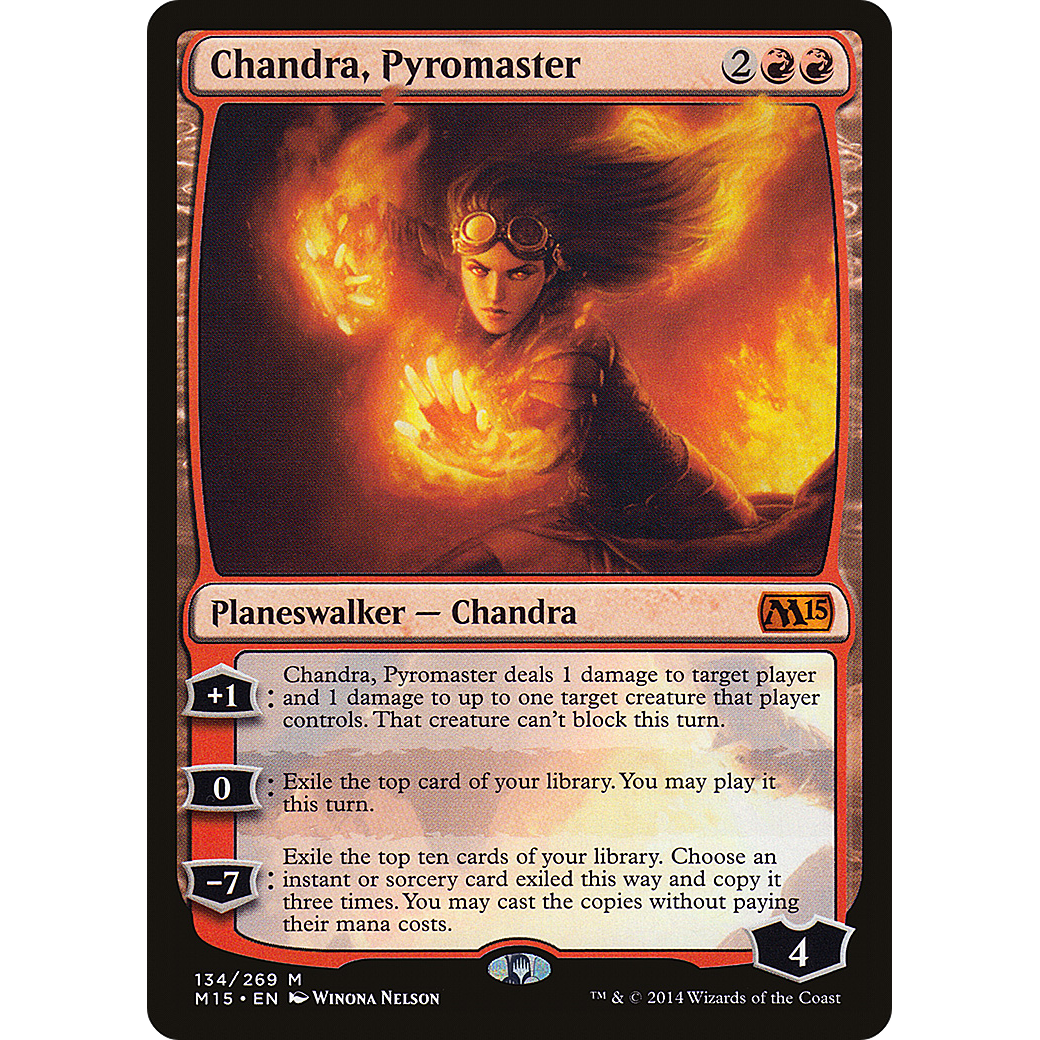 Chandra, Pyromaster (M15-134) - Magic 2015 Foil