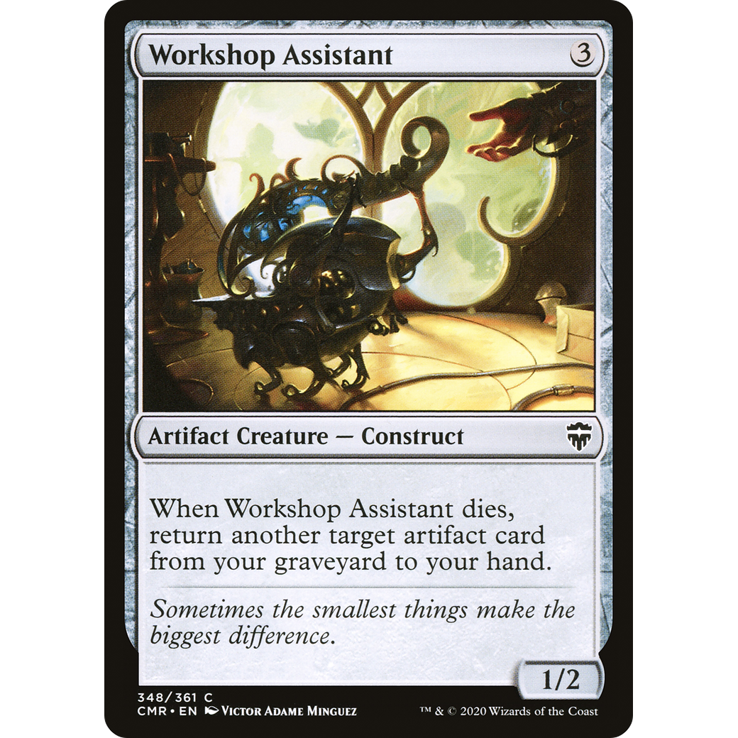 Workshop Assistant (CMR-348) - Commander Legends