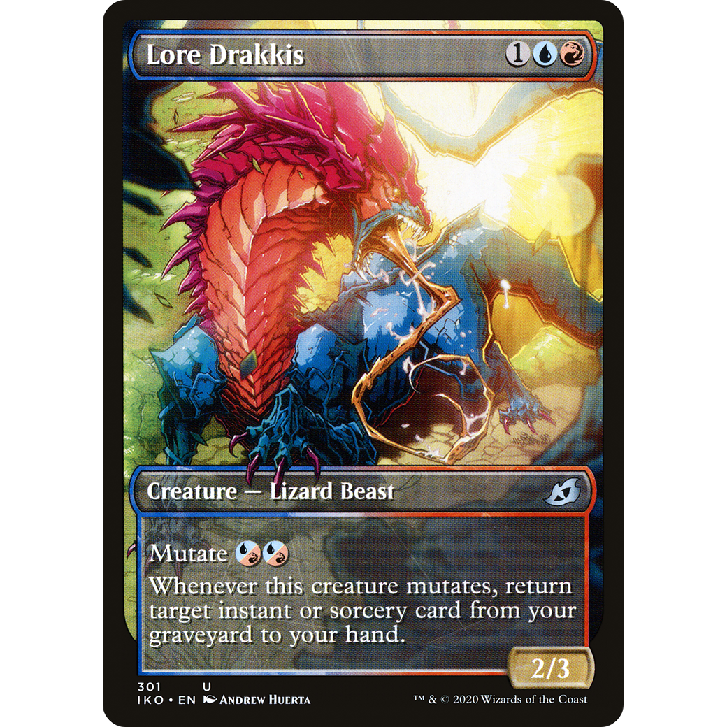 Lore Drakkis (Showcase) (IKO-301) - Ikoria: Lair of Behemoths: (Showcase)