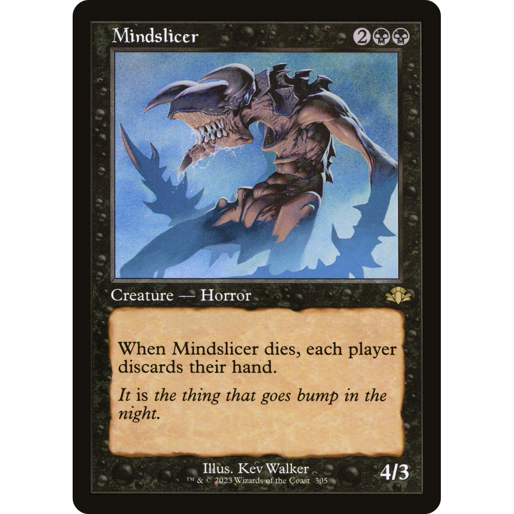 Mindslicer (Retro Frame) (DMR-305) - Dominaria Remastered