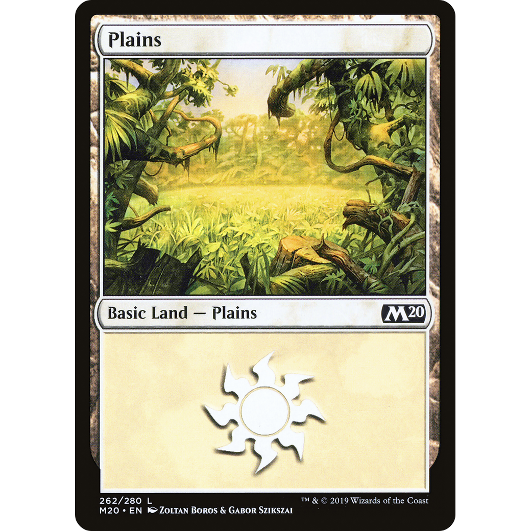 Plains (262) (M20-262) - Core Set 2020 Foil
