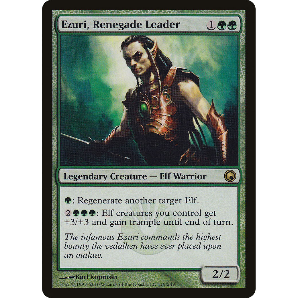 Ezuri, Renegade Leader (SOM-119) - Scars of Mirrodin