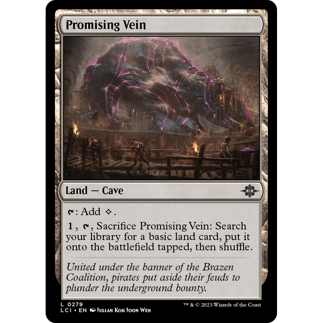 Promising Vein (LCI-279) - The Lost Caverns of Ixalan Foil