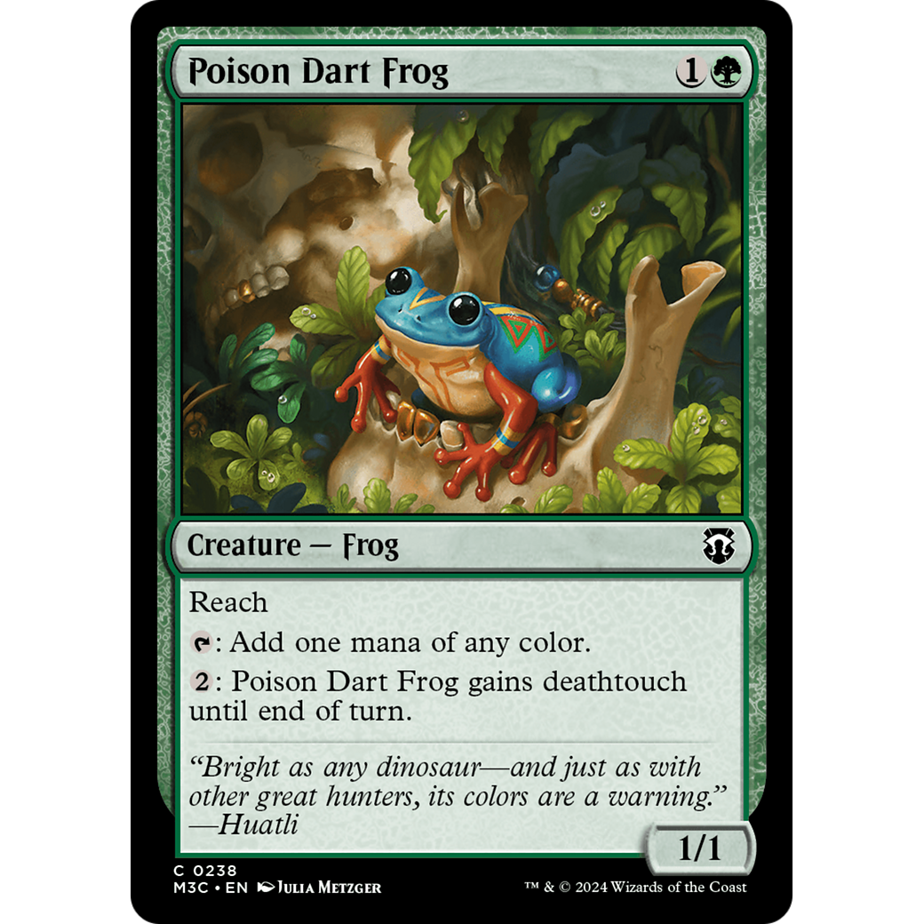 Poison Dart Frog (M3C-238) - Modern Horizons 3 Commander Foil